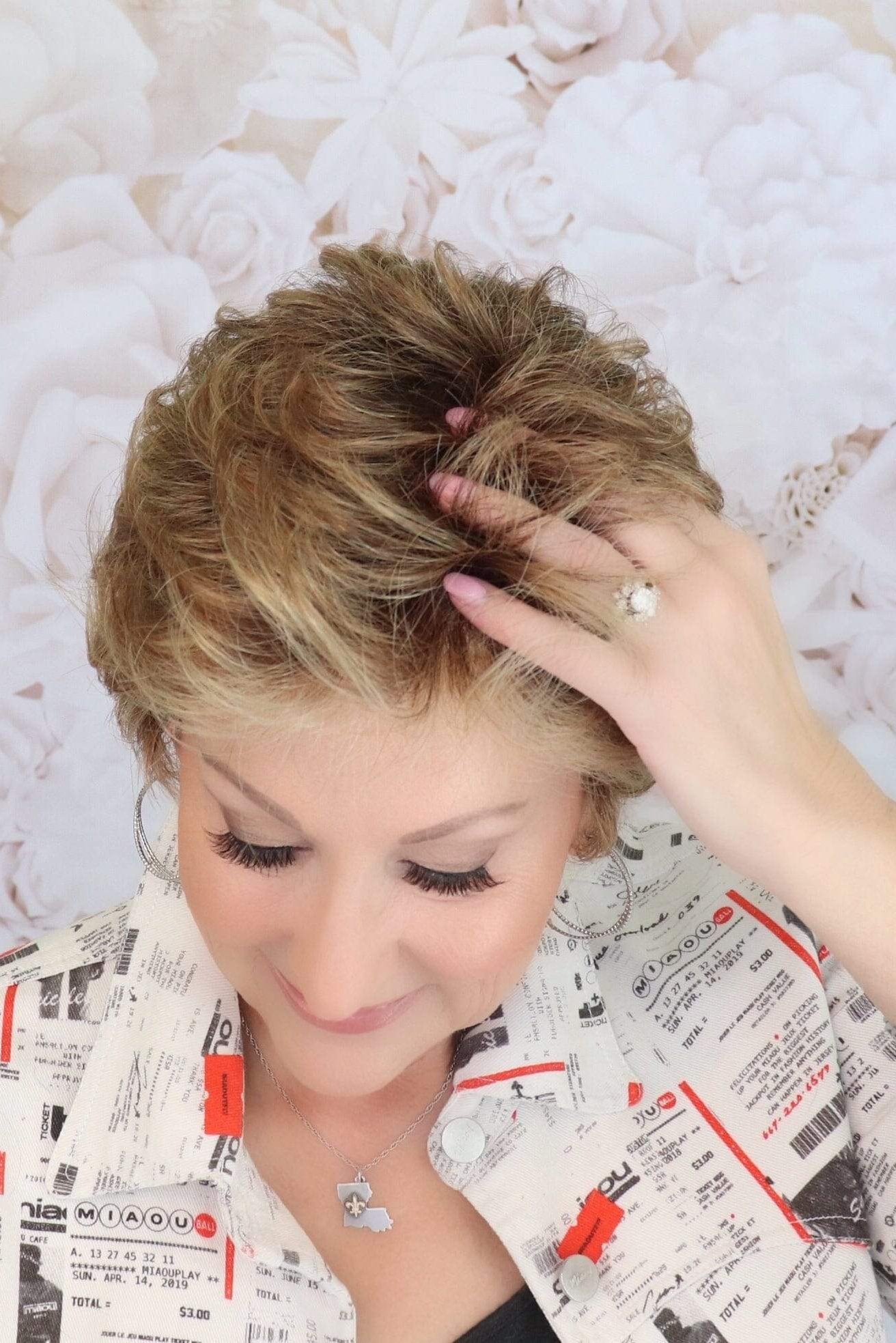 R829S GLAZED HAZELNUT | Rich Medium Brown with Ginger Highlights on Top
