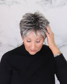 Open Box | Coco Wig by Ellen Wille | Synthetic Hair | Petite/Average Cap | Platinblonde Rooted