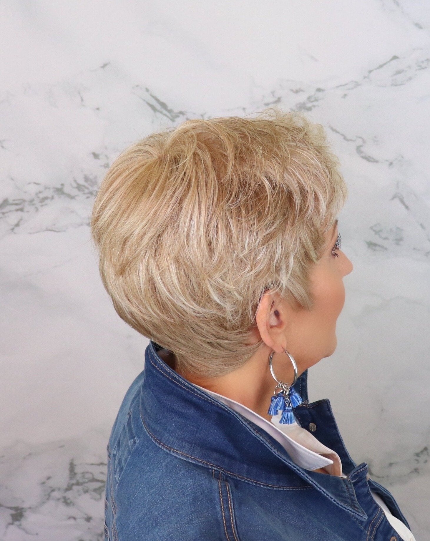 Fiona Wig by Envy | Human Hair / Synthetic Blend