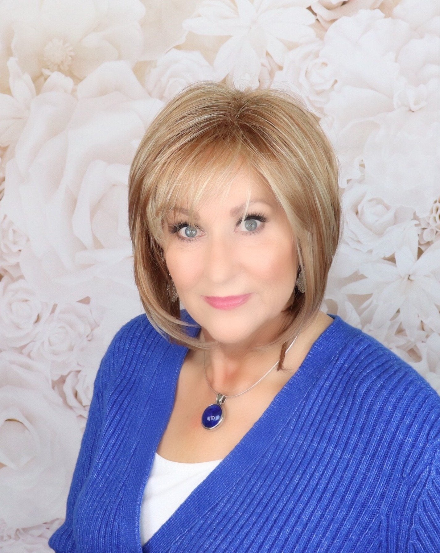 Open Box | Cameron Wig by Rene of Paris | Synthetic Hair | Average Cap | Creamy Toffee-R