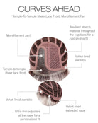 Curves Ahead Wig by Gabor | Synthetic Hair | Average Cap (Discontinued 3/24/25 MS) - Color 