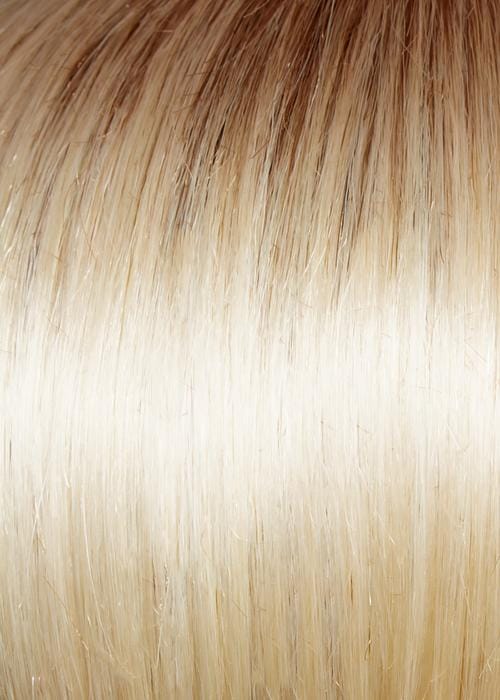 GL 613-88SS | SS CHAMPAGNE BLONDE | Dark golden blonde base with light golden blonde and hints of platinum blonde GL1/2 | Double Espresso | True Black GL2/6 | Black Coffee | Darkest Brown GL4/8 | Dark Chocolate | Rich
