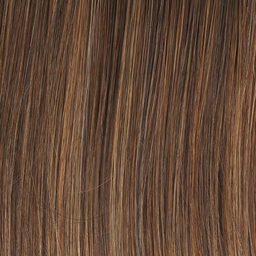 GL8-29-HAZELNUT | Coffee Brown with Soft Ginger highlights