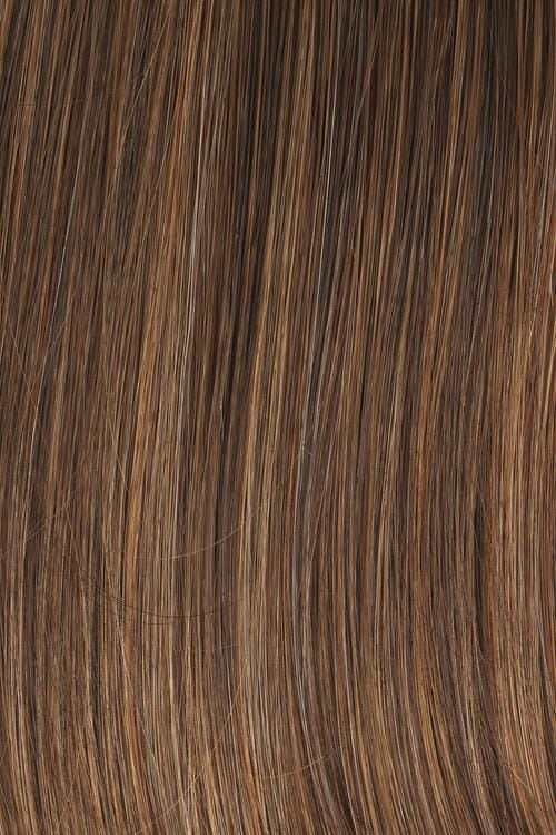 GL8-29-HAZELNUT | Coffee Brown with Soft Ginger highlights