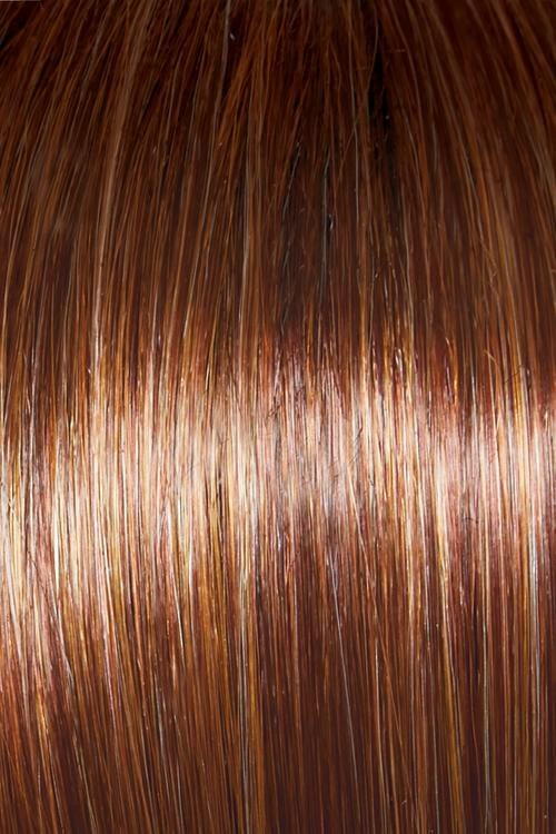 GL29-31SS- RUSTY AUBURN | Chocolate Brown base blends into multi-dimensional tones of Medium Copper and Amber