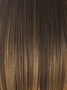 Rene of Paris Wigs | HoneyComb Brown | Medium Golden Brown Base with blended Gold and Copper Blonde undertones