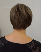 Honey Brown-R | Dark Roots, Warm Medium Brown Base w/ Auburn and Honey Highlights