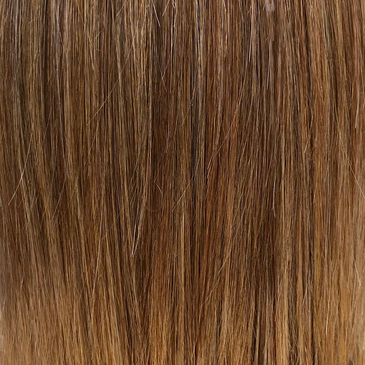 BelleTress Wigs | Nutella Buttercream | A rich blend of medium chocolate brown, cinnamon dust, milk chocolate and a hint of strawberry and cool blonde highlights. 