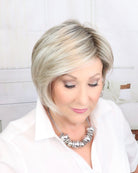 33R27F | Frosted Flame | Med Natural Red w/ 20% Med Red-Gold Blonde Highlights