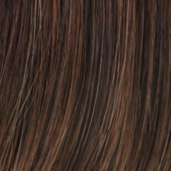 Estetica Wigs | R6/28F | Chestnut Brown with Red Frost