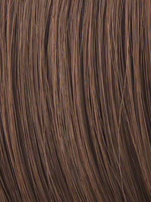 R830 GINGER BROWN | Medium Brown Evenly Blended with Medium Auburn