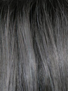 SMOKY GRAY-R | Medium Gray with silver highlights and blue undertones with Dark Roots