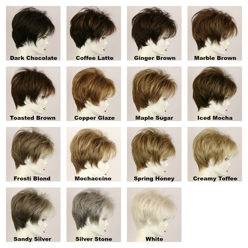 Godiva Secret Wigs | Selma Color Chart by Godiva Secret Wigs 