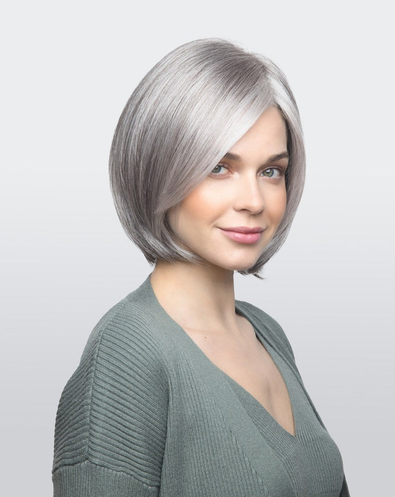 Sybil Wig by Amore | Double Mono Top | Silver Stone