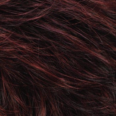 Estetica Wigs | Vogue | Darkest Brown / Deep Red Blend