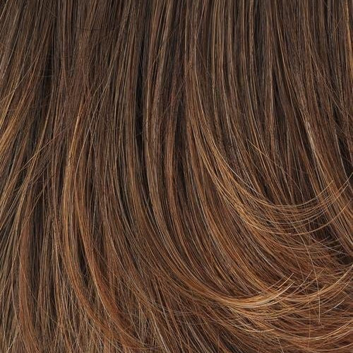 G829+ DARK CINNAMON MIST | Coffee brown base w/ ginger highlights