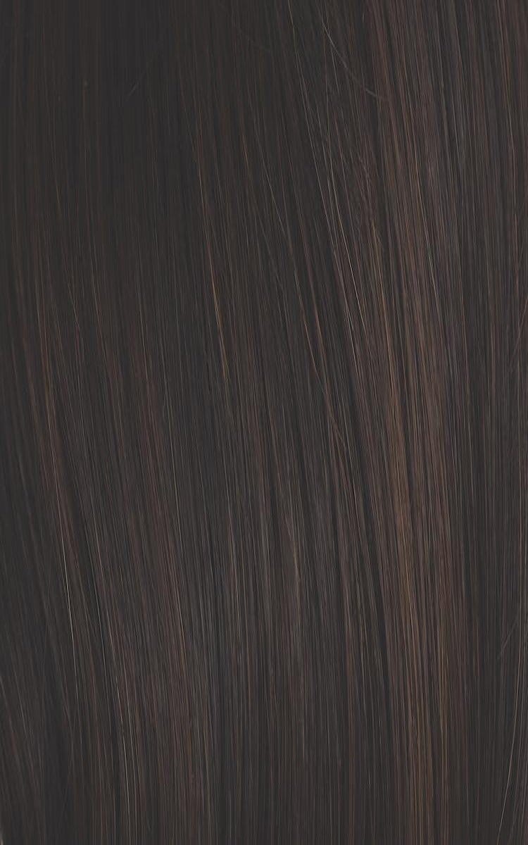 COFFEE BEAN Darkest Brown with Auburn highlights