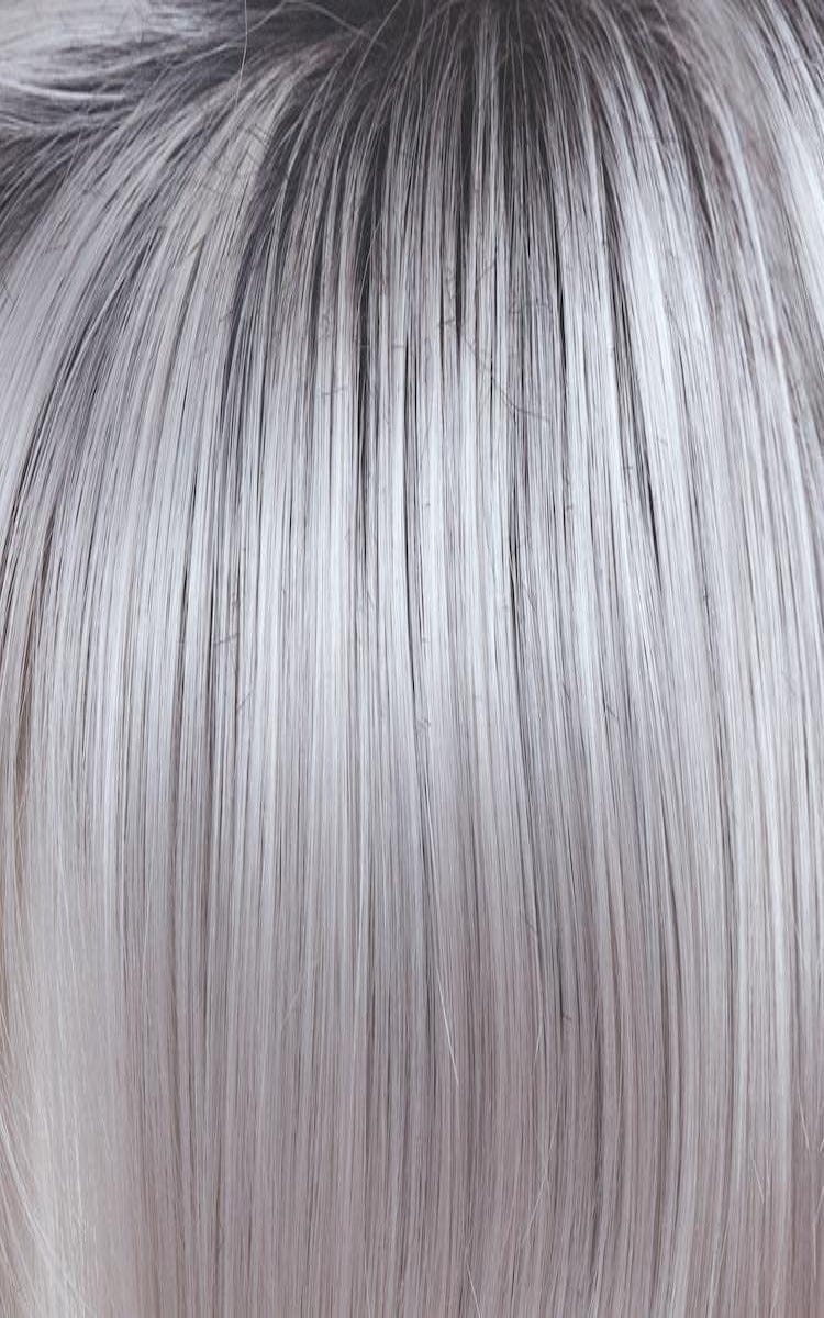 Illumina-R | Silver Grey with Dark roots