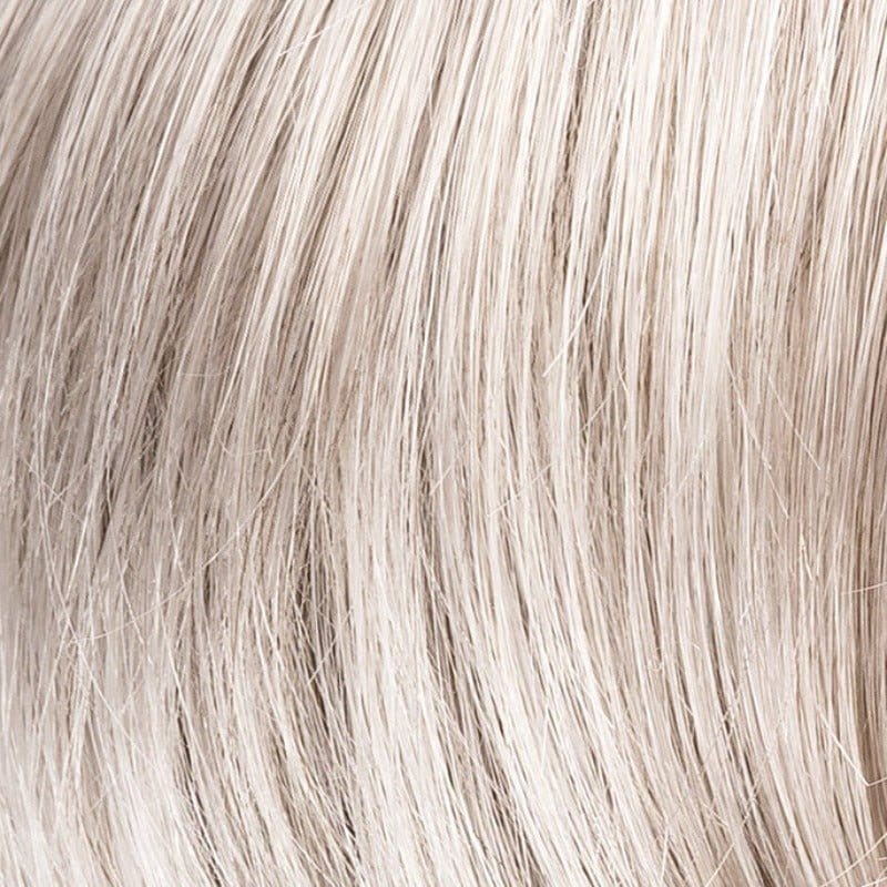 Silver Blonde Rooted | Pure Silver White and Pearl Platinum Blonde Blend, with a Dark Root