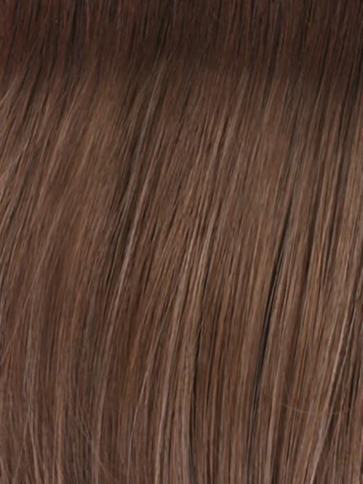 SS 12/20 | SS Toast | A rooted medium brown / brunette shade built around toast. The darker root gives the color extra depth while the lengths show the lighter blended tones.