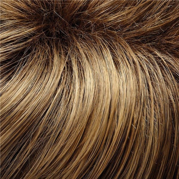 24BT18S8 | Shaded Mocha | Med Natural Ash Blonde & Lt Natural Gold Blonde Blend, Shaded w/ Med Brown