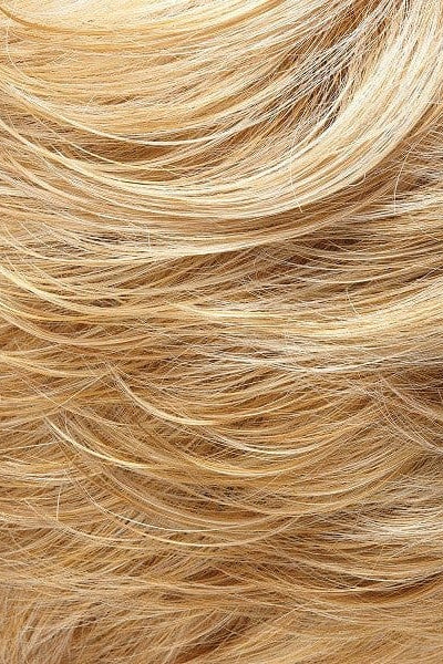104F24B | Pale Natural White Blonde & Lt Natural Gold Blonde Blend w/ Lt Natural Gold Blonde Nape