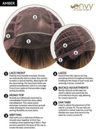 Amber by Envy | Synthetic Lace Front Wig | Mono Top - Wig Studio 1