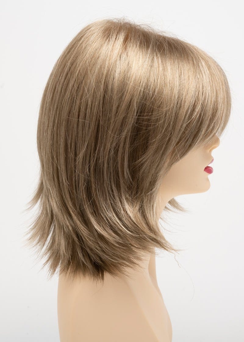 Ginger Cream | A dark beige blonde underneath topped for that “cool” look with an iced blonde