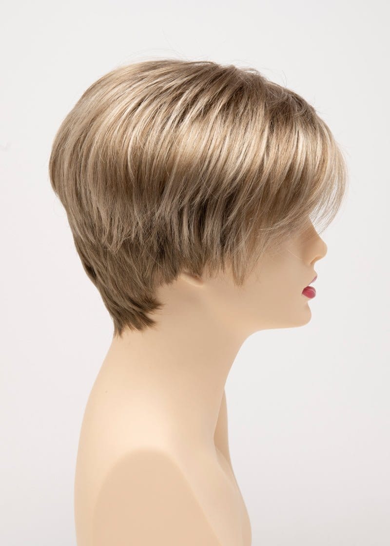Ginger Cream | A dark beige blonde underneath topped for that “cool” look with an iced blonde