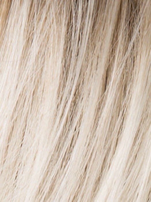 LIGHT CHAMPAGNE ROOTED | Pearl Platinum,mixed w/ light Blonde and medium Brown