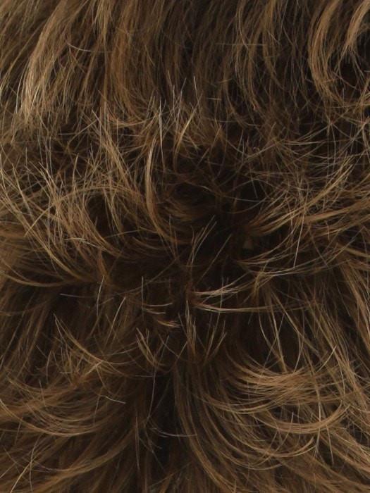 8/27T Light Chestnut Brown Blended with Strawberry Blonde Strawberry Blonde Tips