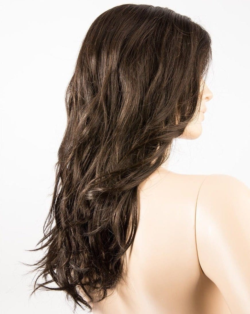 ESPRESSO ROOTED | Darkest Brown base with a blend of Dark Brown and Warm Medium Brown throughout with Dark Roots