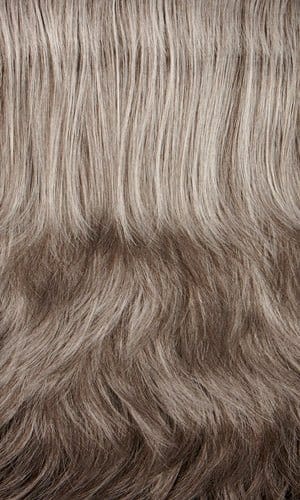44H | Medium brown mixed with 50% grey on top and 25% grey in back
