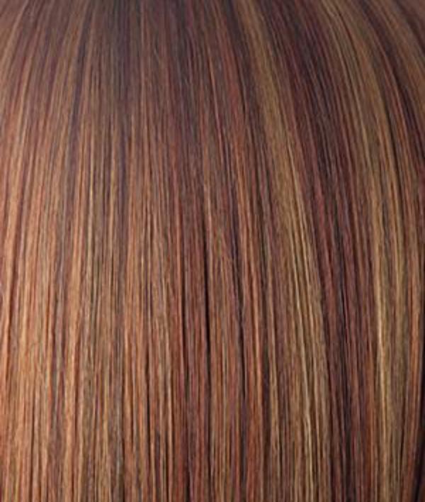 Irish Spice | Medium Auburn base with Dark Honey Blonde highlights