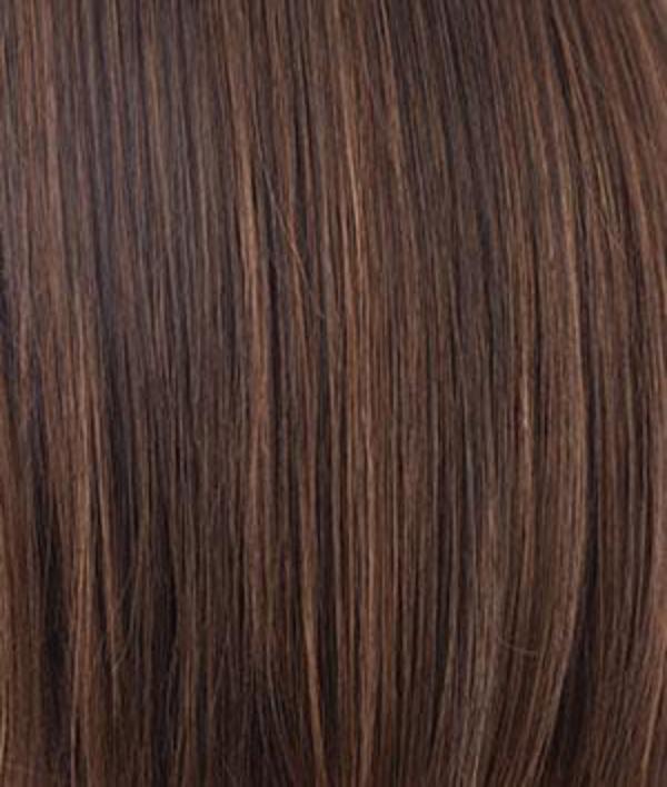 Ginger Brown | Medium Auburn and Medium Brown evenly blend