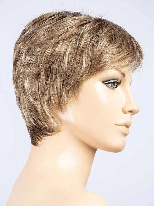 Dark Sand Shaded | Dark ash blonde with medium ash blonde and light brown blend with dark shaded roots