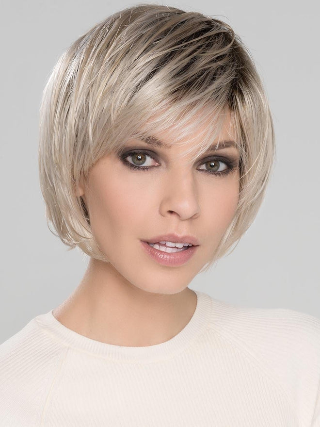 Open Box | Beam by Ellen Wille | Synthetic Wig | Mono Crown | Chocolate Rooted