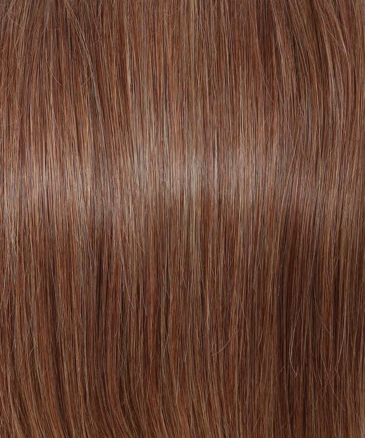 R3025S Glazed Cinnamon | Medium Reddish Brown with Ginger highlights