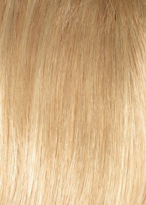 Medium Blonde | A soft golden blonde highlighted with bubbly champagne blonde