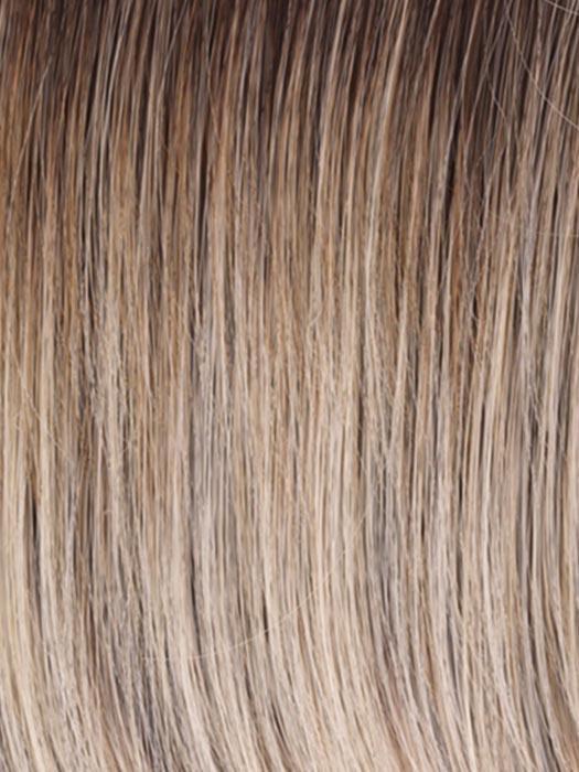 RL19/23SS | Shaded Biscuit | Light Ash Blonde Evenly Blended with Cool Platinum Blonde with Dark Roots