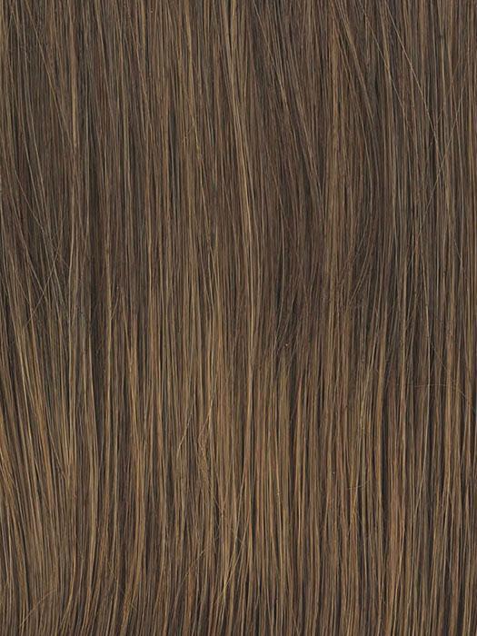 RL6/8 | Dark Chocolate | Medium Brown Evenly Blended with Warm Medium Brown