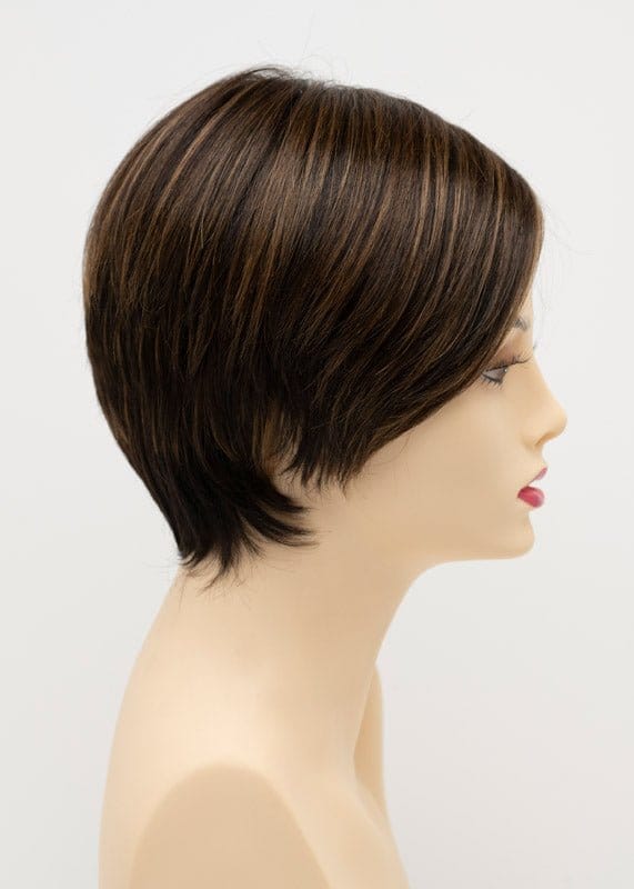 Amaretto & Cream | Sable brown roots with sable brown complimented with honey blonde highlights