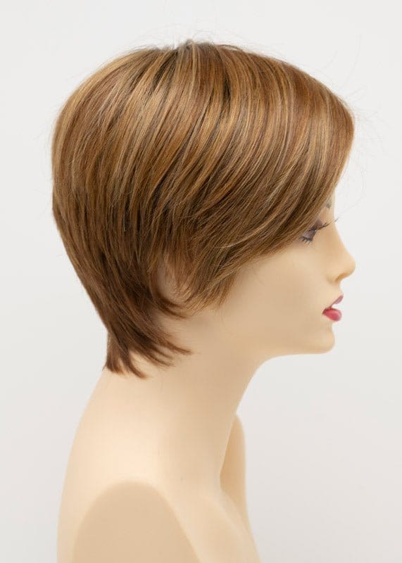 Golden Nutmeg | Chocolate brown roots with strawberry blonde glazed with buttery golden blonde