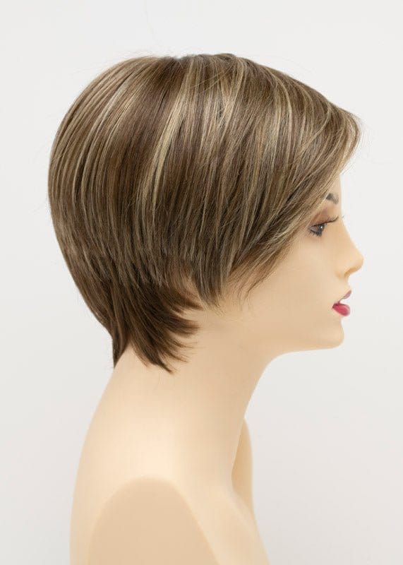 Ginger Cream | A dark beige blonde underneath topped for that “cool” look with an iced blonde