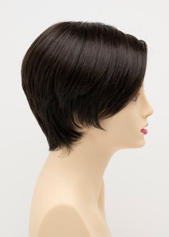 Dark Brown | A rich sable brown with mahogany highlights