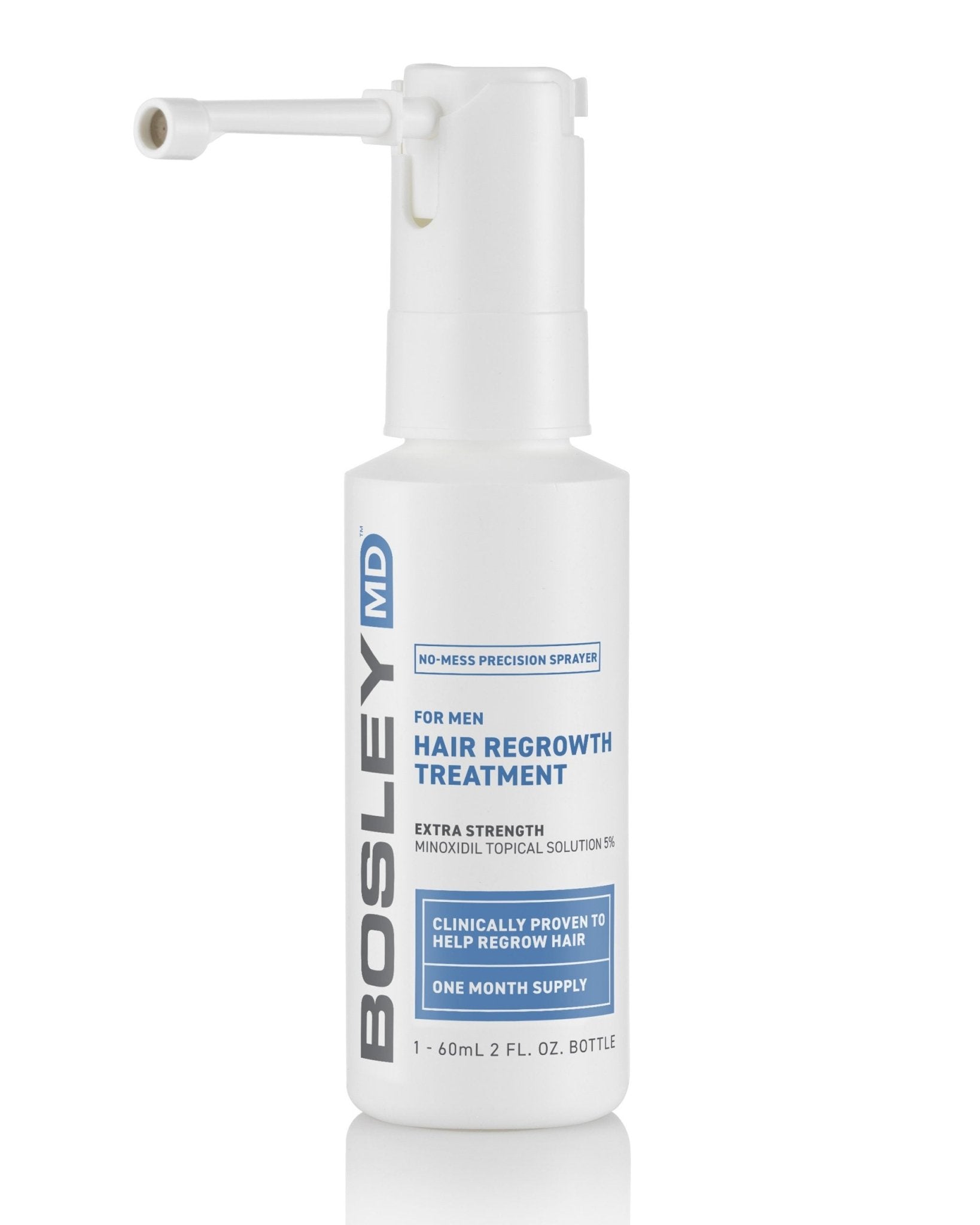 Bosley MD Men's Hair Regrowth Treatment 5% Sprayer - Wig Studio 1