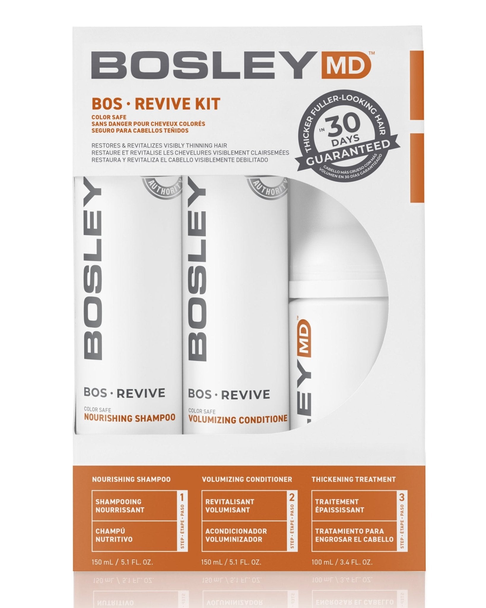 Bosley MD Revive Color Safe 30 Day Kit - Wig Studio 1