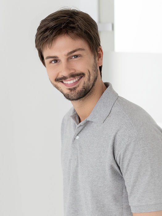 Brad by Ellen Wille | Men's Synthetic Lace Front Wig | Mono Crown - Wig Studio 1