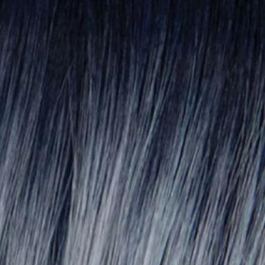 Frozen Sapphire | Smoky fused icey blue base with indigo black roots. The crystalline color illuminates any skin tone