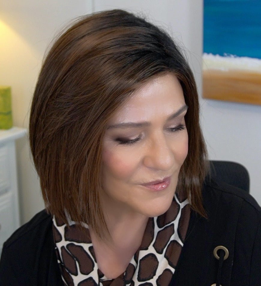 Café Chic by Belle Tress | HF Synthetic Lace Front Wig | Mono Part - Wig Studio 1